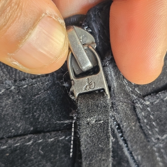 Anthropologie Sam Edelman Suede Ankle Boots 9.5M Myra Women Black Block Heel - Picture 9 of 16